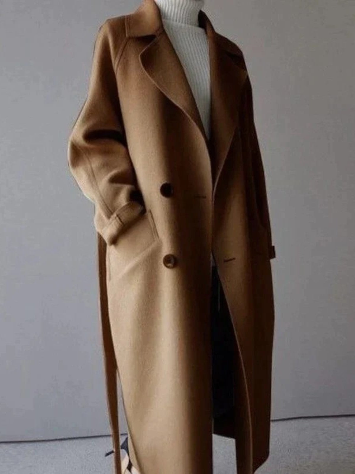 Amalia Long Wool Coat