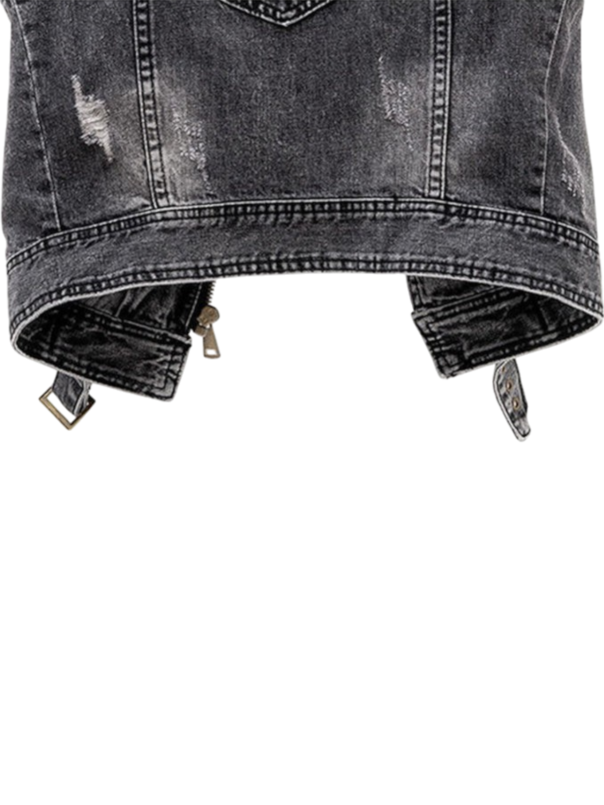 Ruby Denim Waistcoat