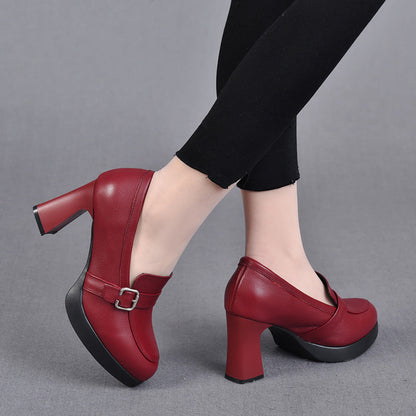 Elizabeth I Universal Leather Heels