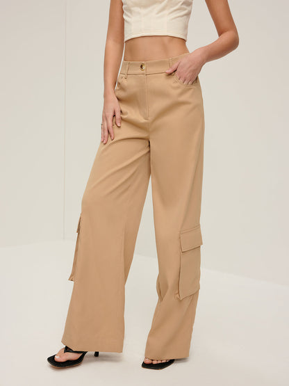 Sienna Pockets Wide-Leg Pants