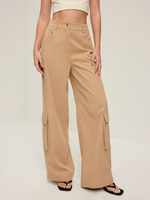 Sienna Pockets Wide-Leg Pants