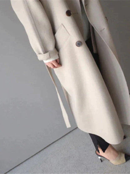Amalia Long Wool Coat
