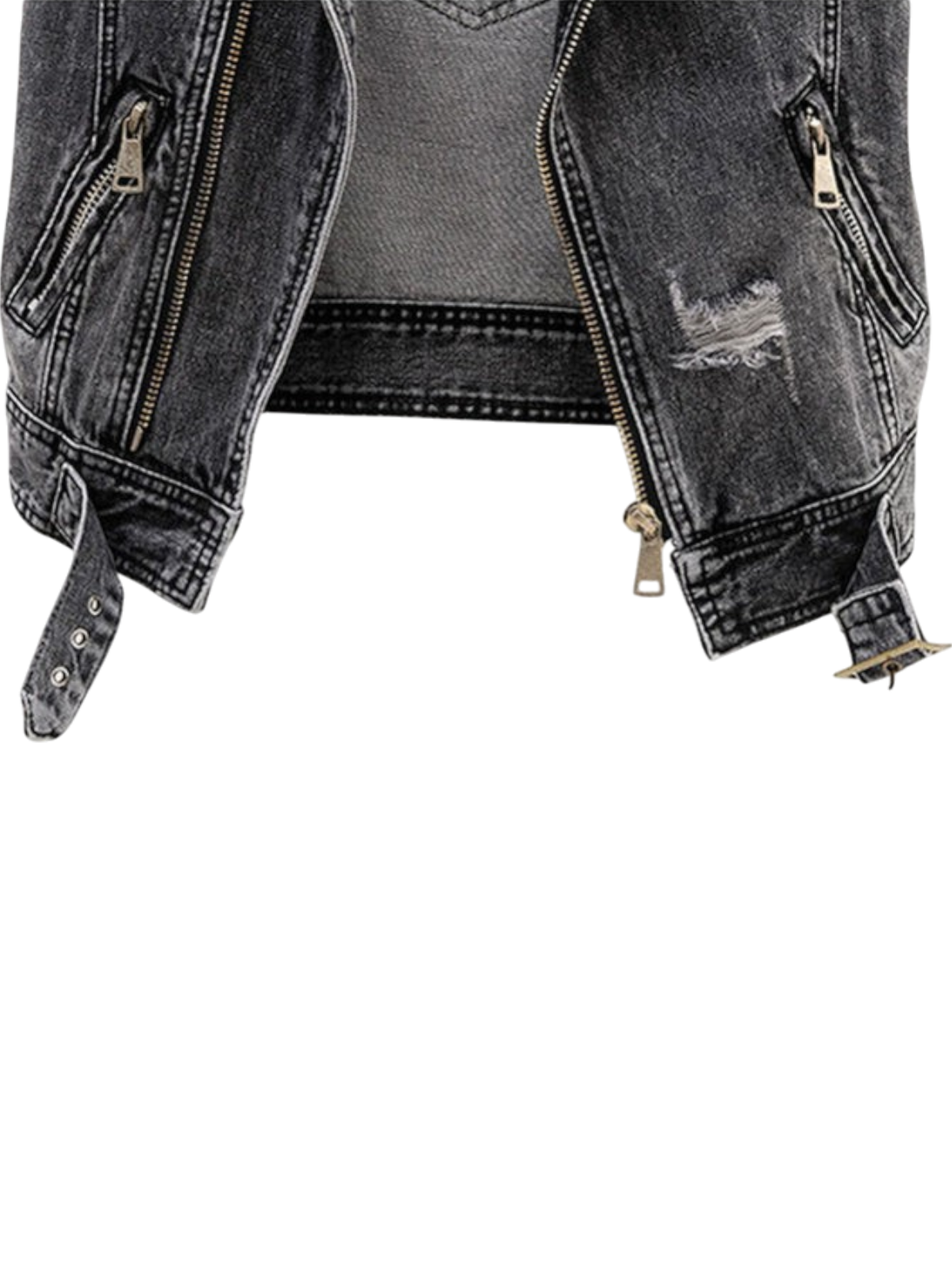 Ruby Denim Waistcoat