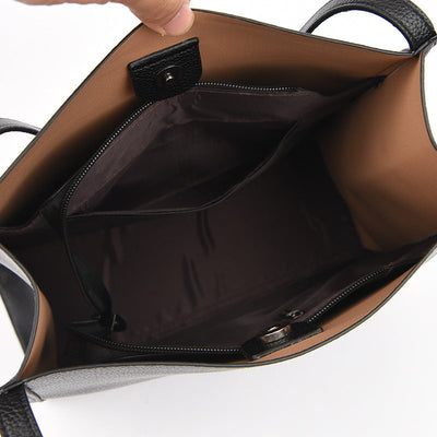 Mariah | Vegan Leather Plain Shoulder Bag