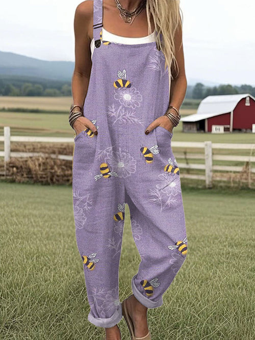 Fanny | Bee Blossom Jumpsuit
