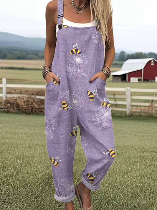 Fanny | Bee Blossom Jumpsuit