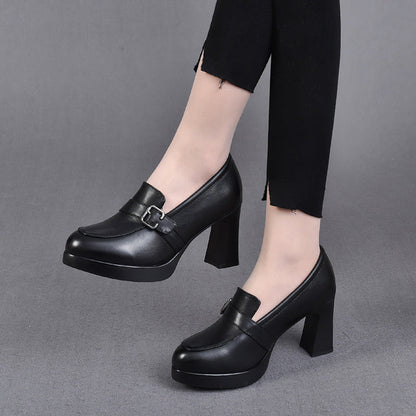 Elizabeth I Universal Leather Heels
