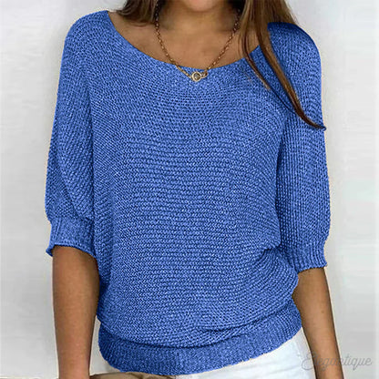 Luigia - Elegant Knit Sweater